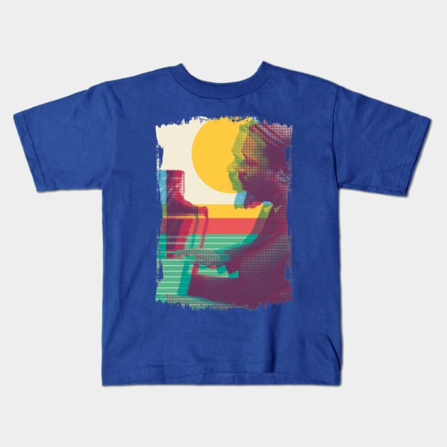 Thelonious Monk Kids T-Shirt by HAPPY TRIP PRESS